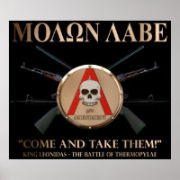 Molon Labe - Spartan Shield