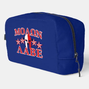 Molon Labe Spartan Warrior Helmet 5 stars Dopp Kit