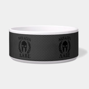 Molon Labe Spartan Warrior Laurels Carbon Style