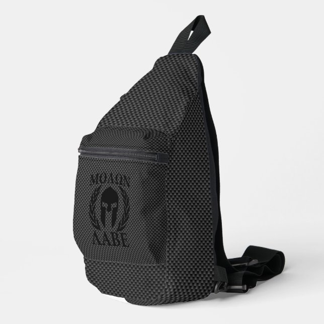 Molon Labe Spartan Warrior Laurels Sling Bag (Right Corner)