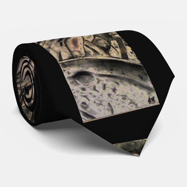 Molon Labe Spartan Warrior Tie (Rolled)