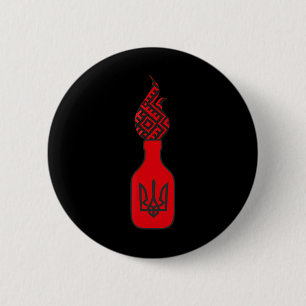Molotov Tail Most Popular In Ukraine Ukrainian Sym 6 Cm Round Badge