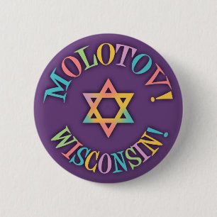 Molotov, Wisconsin! 6 Cm Round Badge
