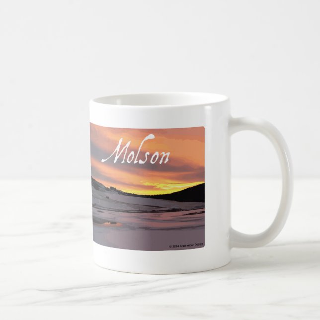 Molson Lake Sunrise Coffee Mug (Right)