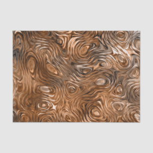 Molten "Copper" print tissue paper