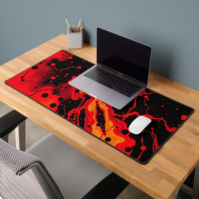 Molten Digital Lava Desk Mat (Office 2)