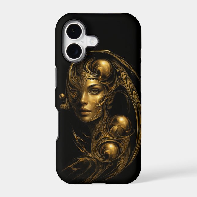 “Molten Divinity", Apple iPhone 17 Case (Back)
