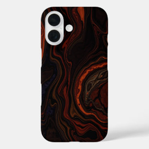 Molten Dreams: A Liquid Landscape iPhone 16 Case