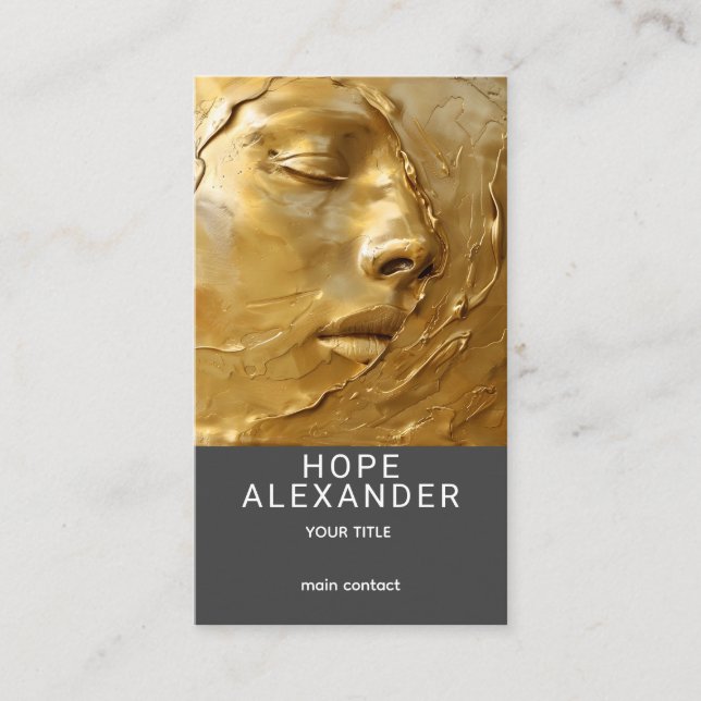 Molten Dreams Business Card (Front)