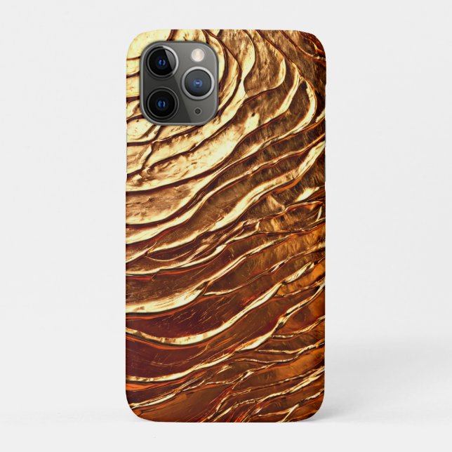 Molten Gold Case-Mate iPhone Case (Back)