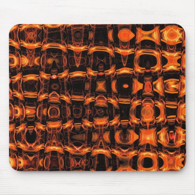 Molten Gold Pattern Mouse Mat (Front)