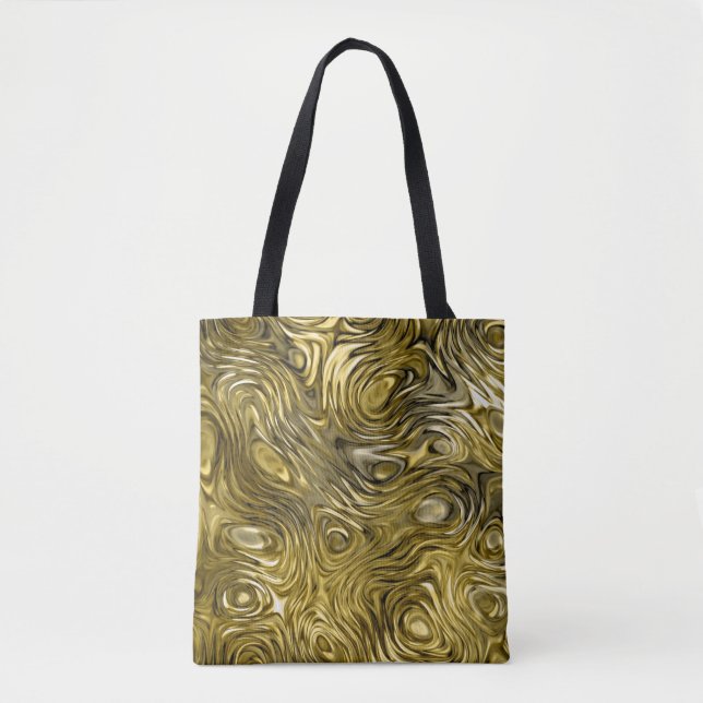 Molten "Gold" print all over tote bag (Front)