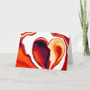 Molten Heart_1 greeting card