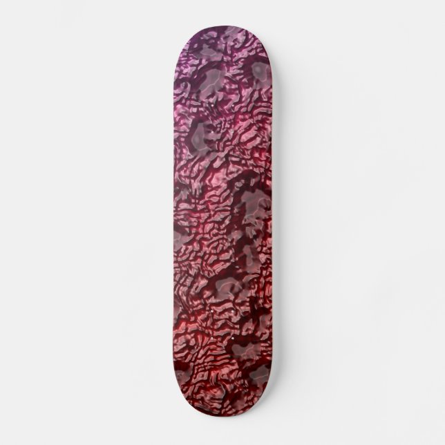 Molten Lava Camo Skateboard (Front)