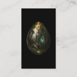 Molten Metal Egg Business Card