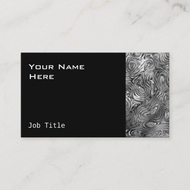 Molten print business card side black (Front)