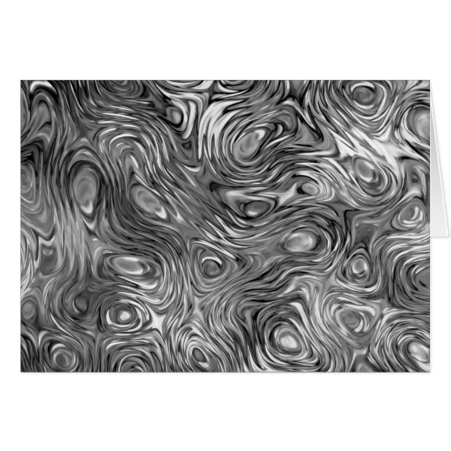 Molten print greetings card (Front Horizontal)