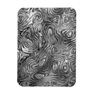 Molten print premium magnet