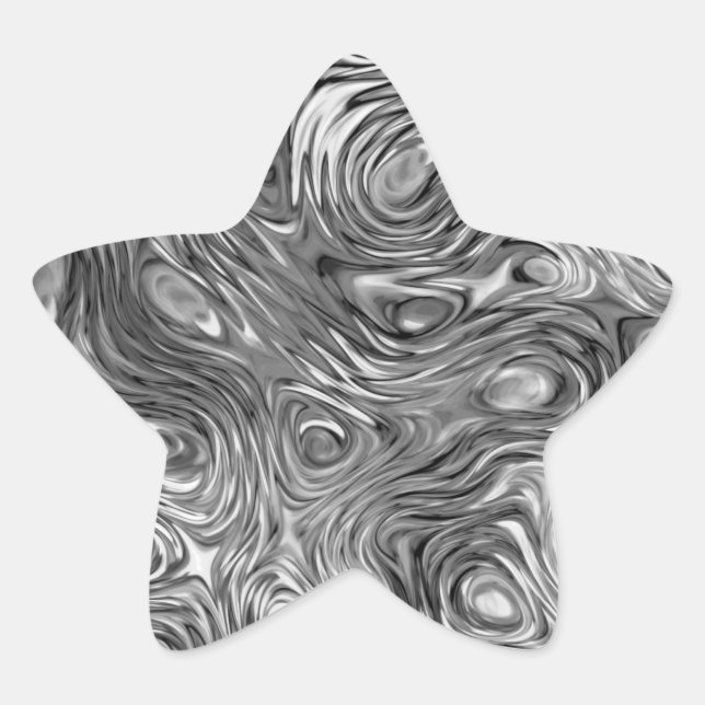 Molten print sticker star (Front)