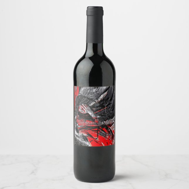 Molten Soul  Wine Label (Front)