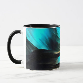 Molten Warmth Vivid Abstract Landscape 4 Mug