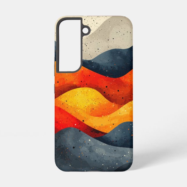 Molten Waves Phone Case (Back)