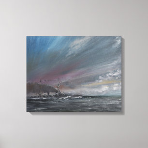 Moltke Jutland 1916. 2014 Canvas Print