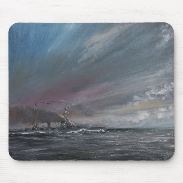 Moltke Jutland 1916. 2014 Mouse Mat (Front)