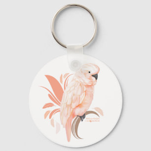 Moluccan Cockatoo Key Ring