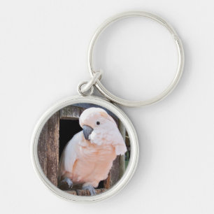 Moluccan Cockatoo Key Ring