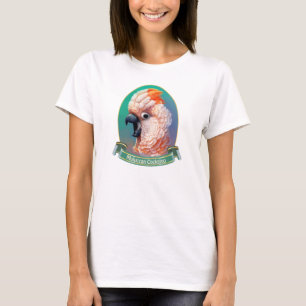 Moluccan Cockatoo realistic painting T-Shirt