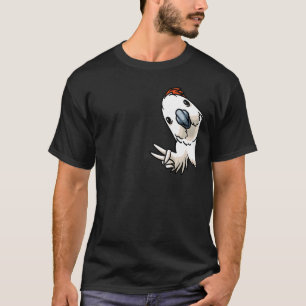 Moluccan Cockatoo Salmon Crested Bird Parrot T-Shirt