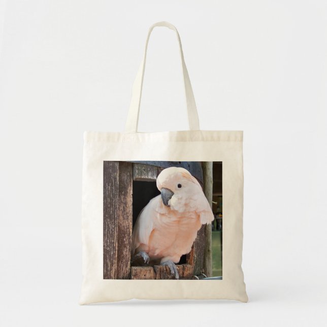 Moluccan Cockatoo Tote Bag (Front)