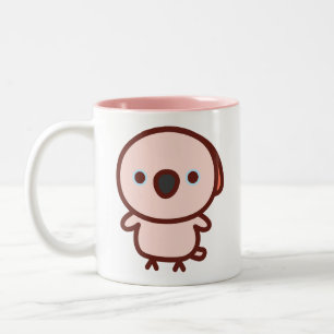 Moluccan Cockatoo Two-Tone Coffee Mug