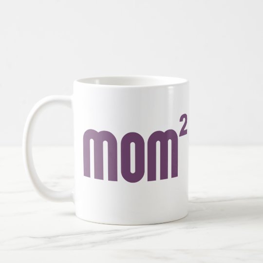 Mom2 Mum Squared Exponentially Coffee Mug