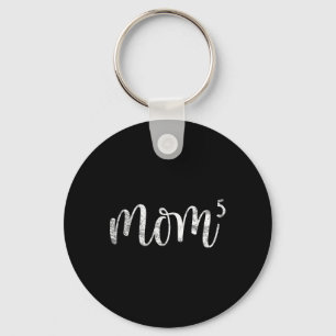 Mom5 Mum Of 5 Mother Of Five Kids Mama Gifts Mothe Key Ring