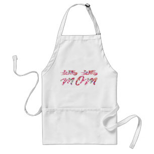 MOM&媽媽 CHINESE FLORA PATTERN STANDARD APRON