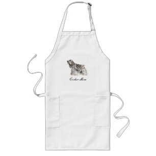 Mom, American Cocker Spaniel Apron