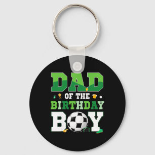 Mom And Dad Of The Birthday Boy Soccer Birthday Fa Key Ring