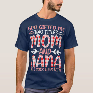 Mom and Grandma Quote Family Humor Text Design Pre T-Shirt
