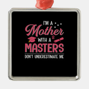 Mom Art Mother With A Master Metal Tree Decoration