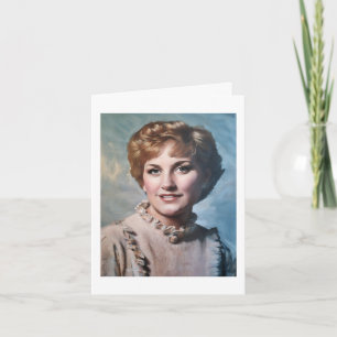 Mom as Computer Impasto Oil Painting Card