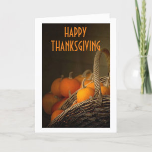 MOM-AT THANKSGIVING-THANKFUL FOR YOU ALL YEAR HOLIDAY CARD