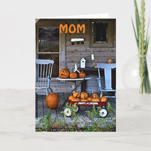 MOM-AT THANKSGIVNG I SEND YOU MY LOVE HOLIDAY CARD