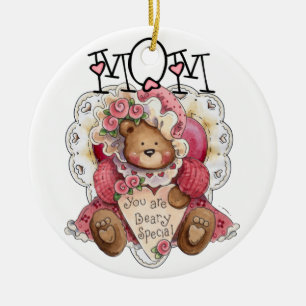 MOM - Beary Special - SRF Ceramic Tree Decoration