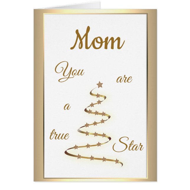 Mom Birthday luxury modern design (Front)