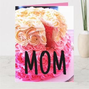 MOM CAKE (BIG OVERSIZED) CARDS