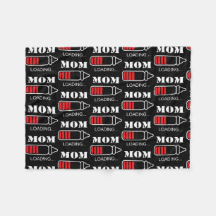Mom charging for baby birth or mother's day  fleece blanket