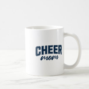 Mom Cheer Cheerleading For Cheerleader Squad Girl  Coffee Mug