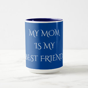 "MOM" coffee or tea TWO TONED mug. Mug